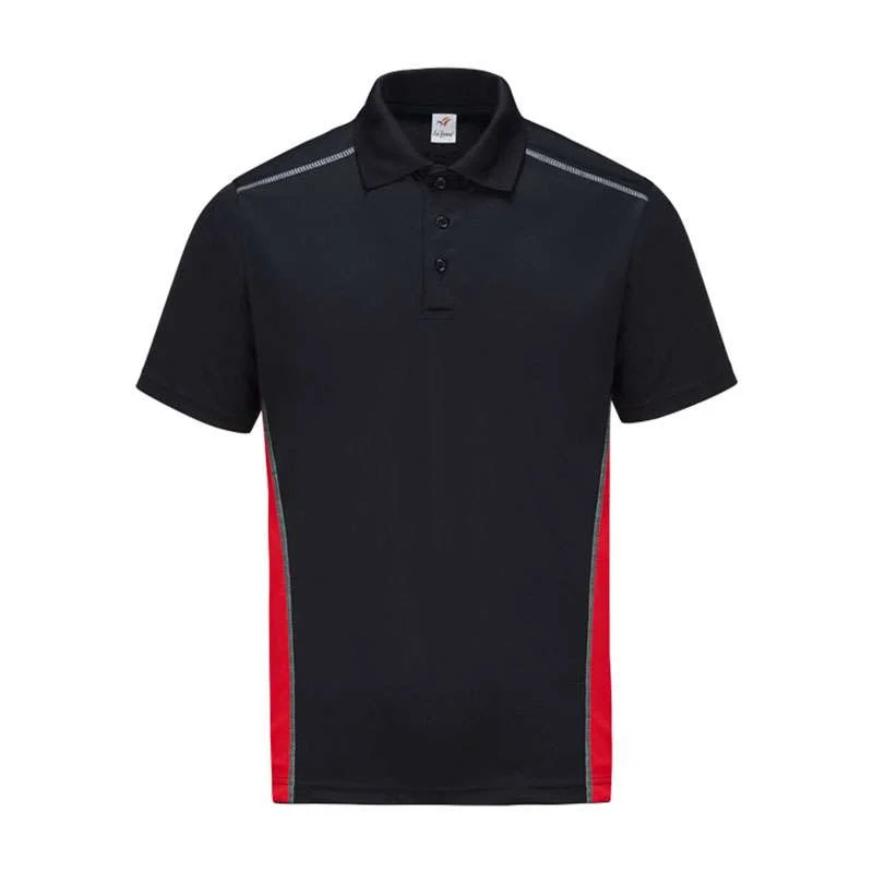 Microfiber Cut & Sew Polo – 160gsm Mini Eyelet (M21) - Image 8