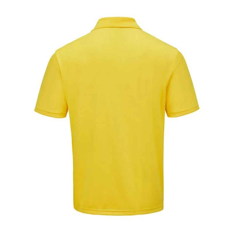 Microfiber Cut & Sew Polo – 160gsm Mini Eyelet (M21) - Image 4