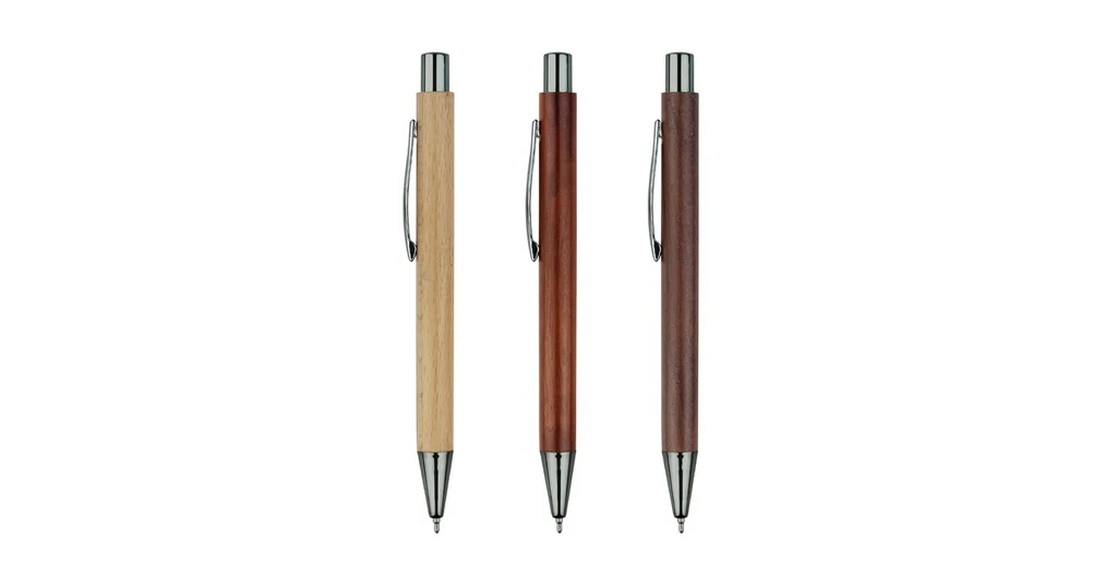 SILVERLEAF - Wood Ball Gel Pen - Image 4