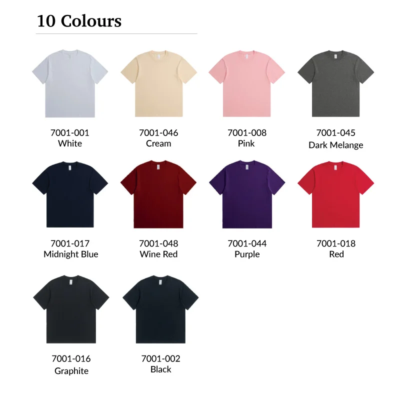 DAILYDRIP 180 Cotton Short Sleeve T-shirt - 180gsm (7001) - Image 2