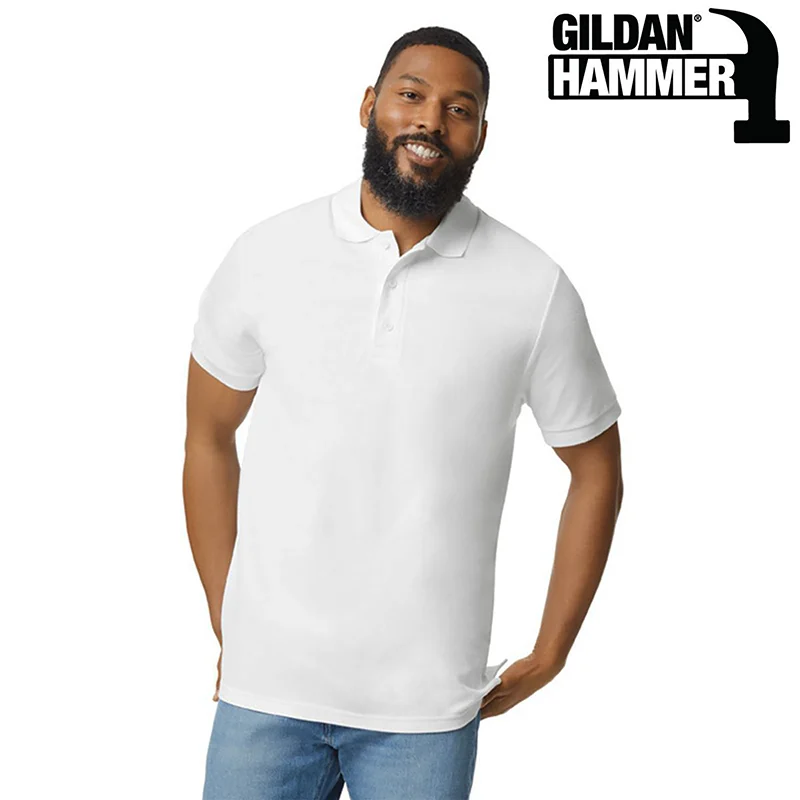 Gildan Hammer Cotton Pique Polo Shirt (858A0) - 220gsm