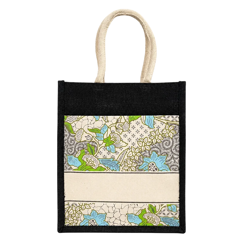 Laminated Jute Bag (CAN157-M13) - 30.5 x 37 x 14 cm - Image 6