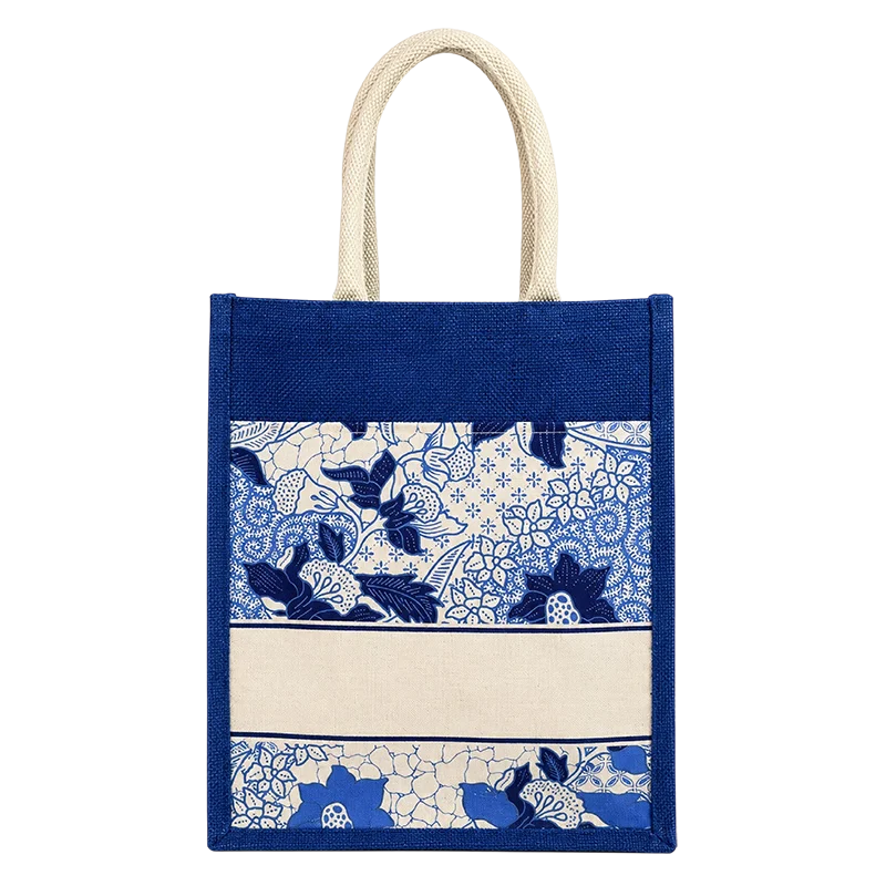Laminated Jute Bag (CAN157-M13) - 30.5 x 37 x 14 cm - Image 3