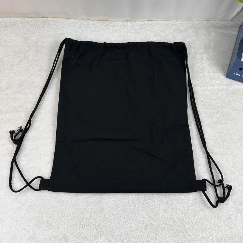 Canvas Drawstring Bag (ACAN323) - 34.5 x 40 cm - Image 4