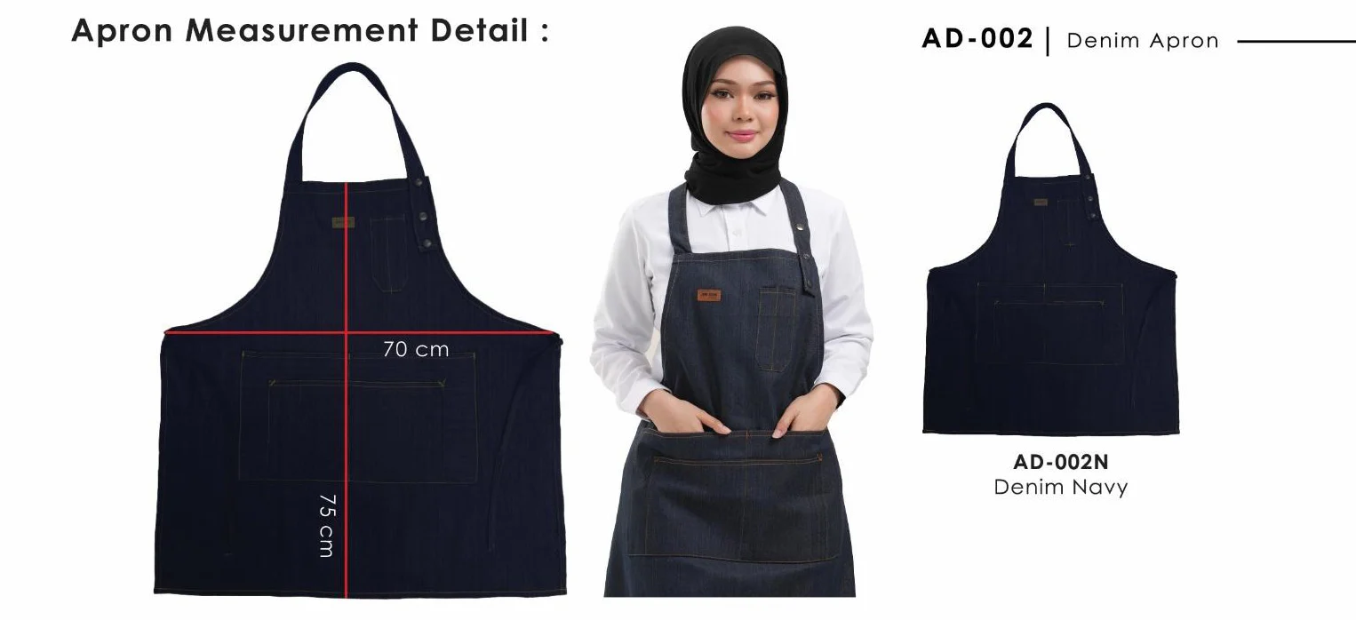 Denim Apron (AD-002) - Image 2