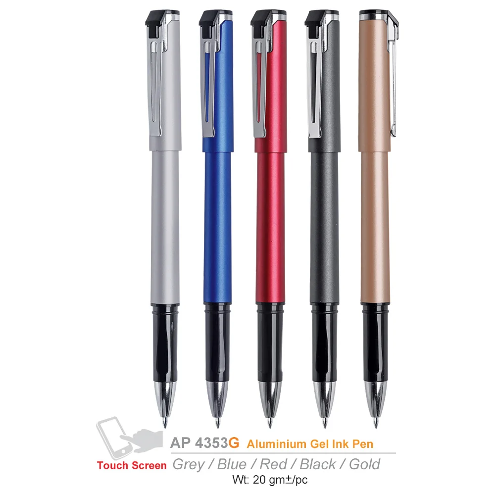 Aluminium Gel Ink Pen (AP4353G)