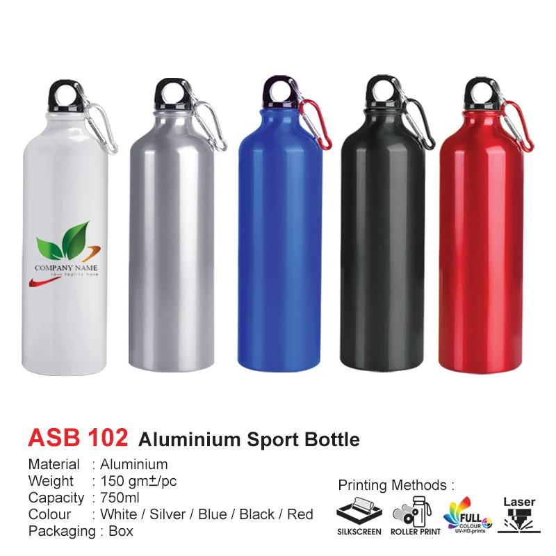 Aluminium Sport Bottle 750ml (ASB102)
