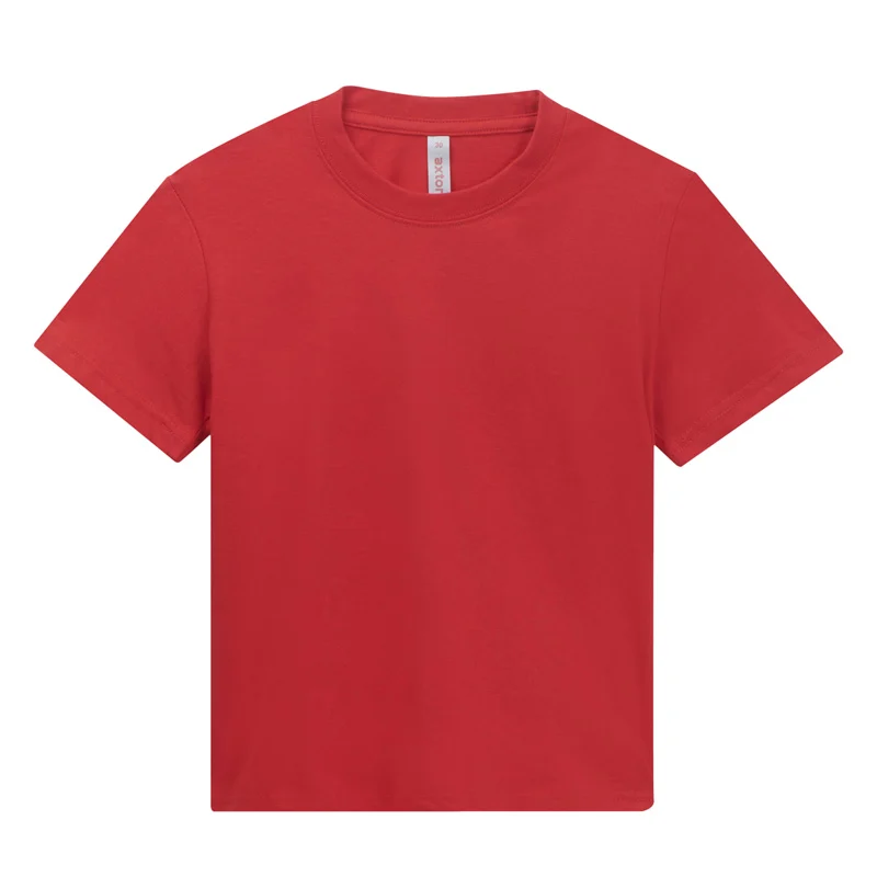 Kids CVC Cotton Round Neck Short Sleeve T-Shirt - 170gsm (AX02)