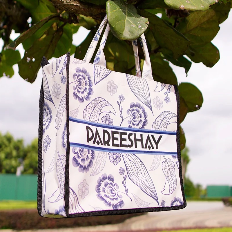 Pareeshay Floral Tote Bag - Image 7