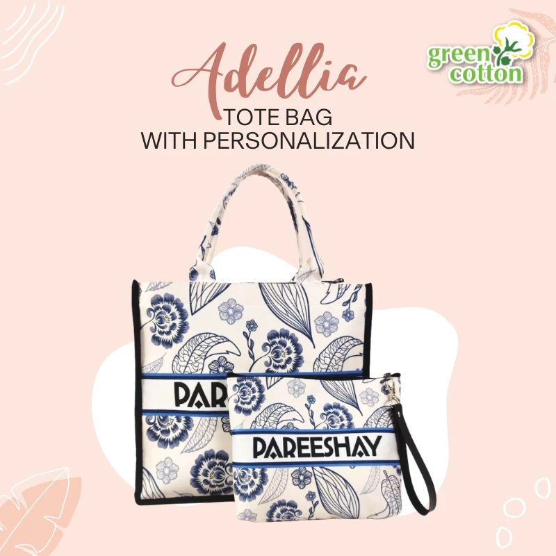 Pareeshay Floral Tote Bag - Image 2