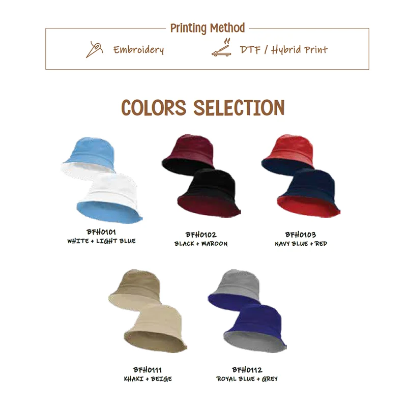 Reversible Fisherman Hat (BFH01) - Image 2