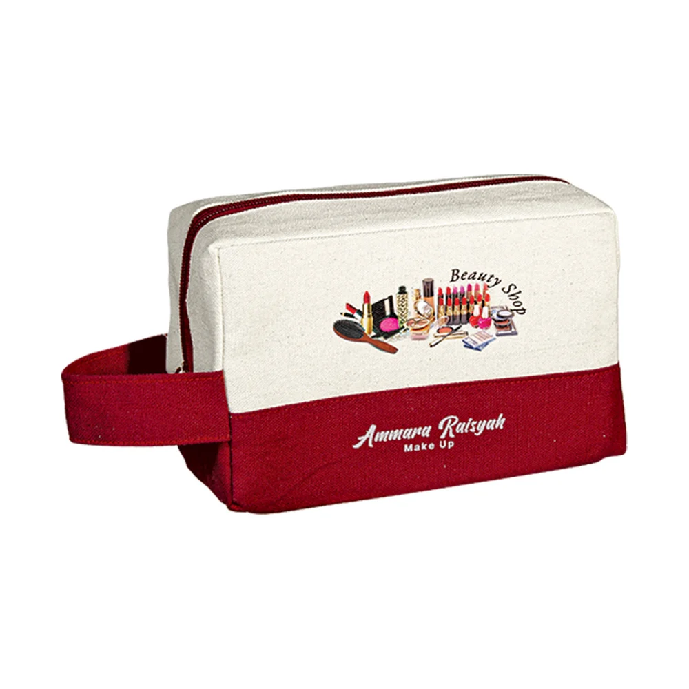 Canvas Cosmetic Bag @ Pencil Case (CAN0353) - Image 2