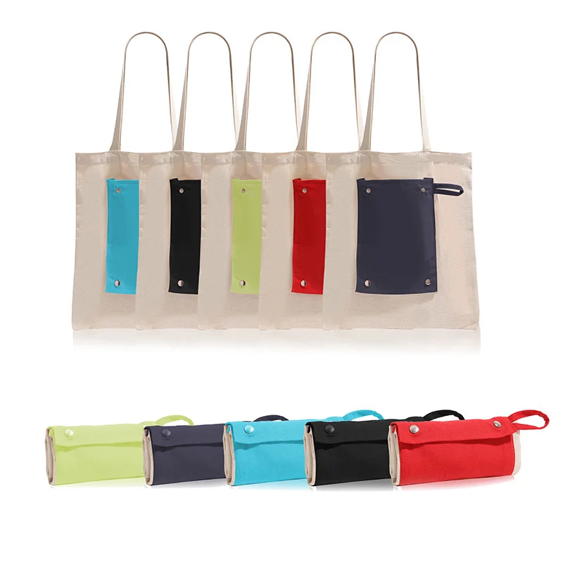 Foldable Canvas Bag 8oz (CAN155) - 33 x 35.8 cm