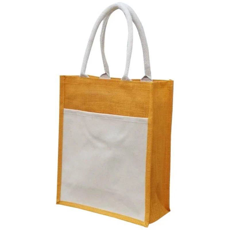 Laminated Jute Bag (CAN157) - 30.5 x 37 x 14 cm - Image 10