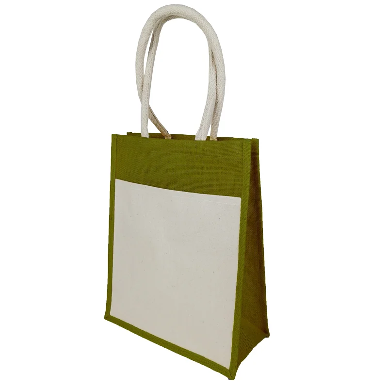 Laminated Jute Bag (CAN157) - 30.5 x 37 x 14 cm - Image 6