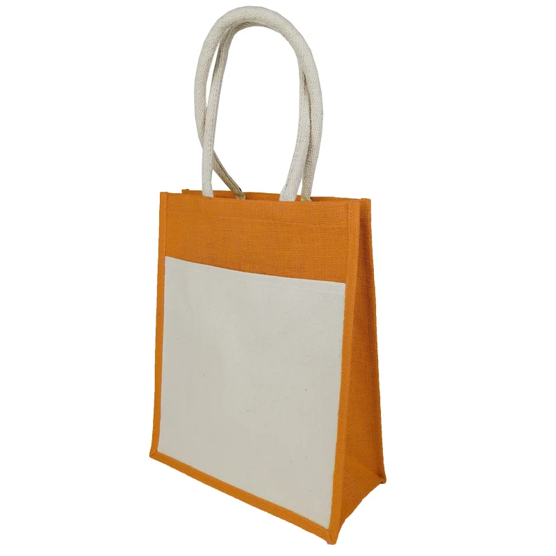 Laminated Jute Bag (CAN157) - 30.5 x 37 x 14 cm - Image 5