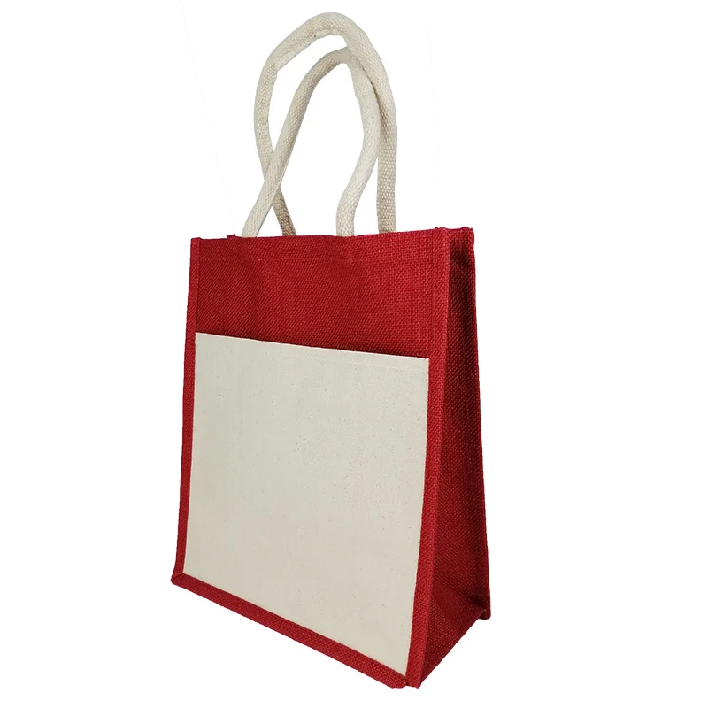 Laminated Jute Bag (CAN157) - 30.5 x 37 x 14 cm - Image 4