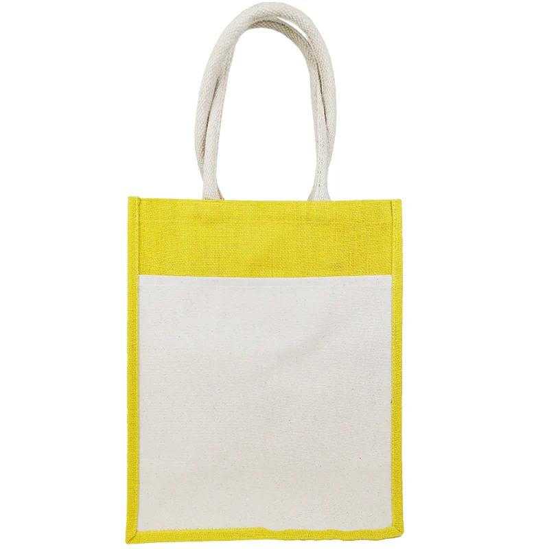 Laminated Jute Bag (CAN157) - 30.5 x 37 x 14 cm - Image 2