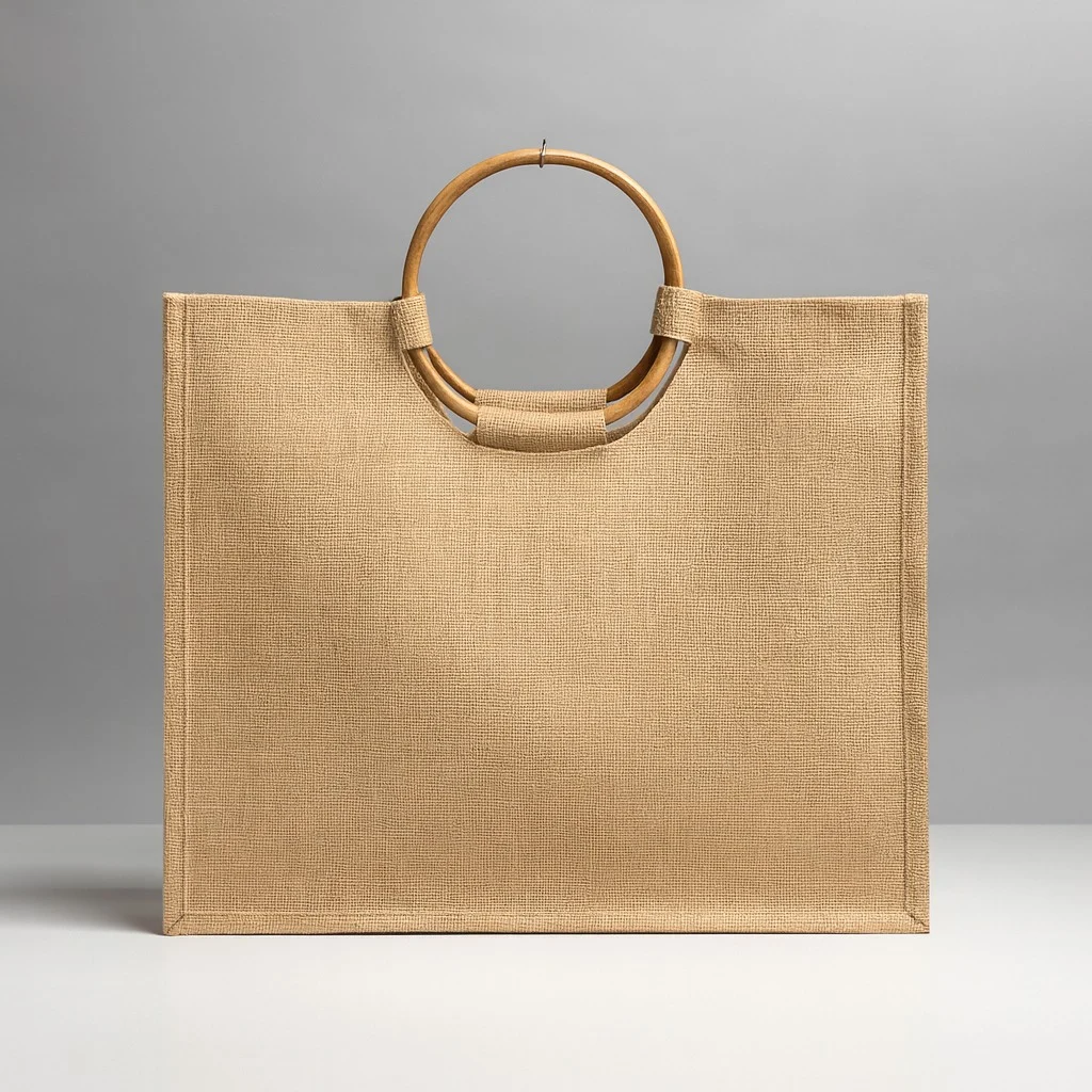 Laminated Jute Bag (CAN263) - 25 x 21 x 15 cm