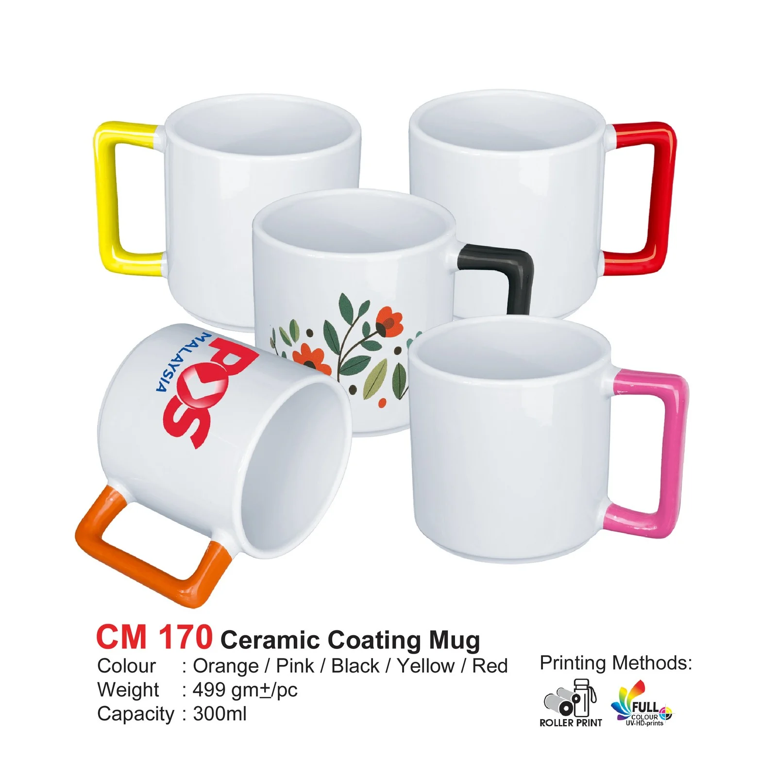 Ceramic Coating Mug (CM170)