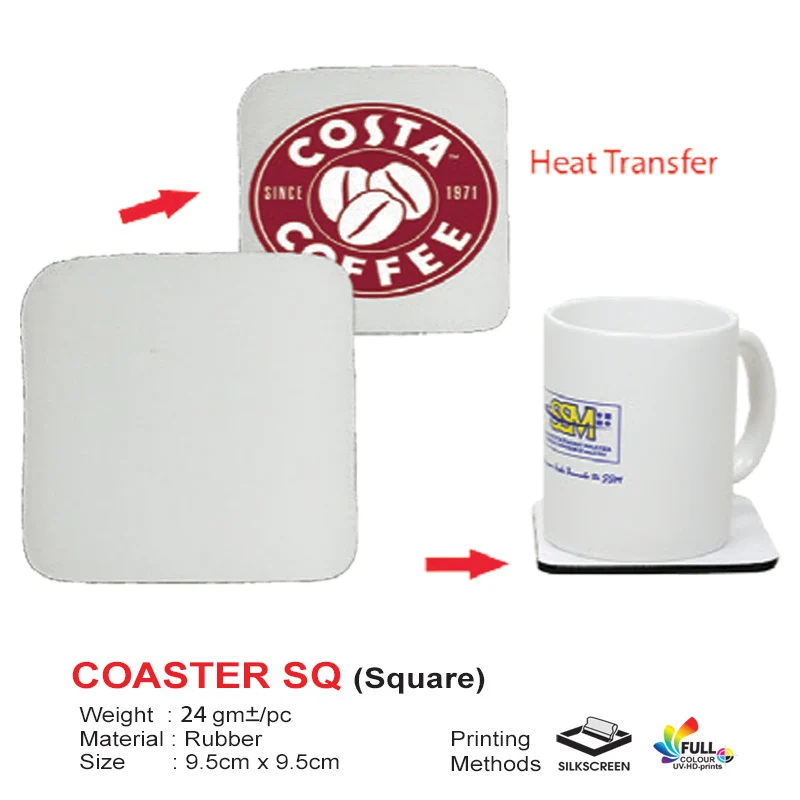 Square Coaster (COASTERSQ)