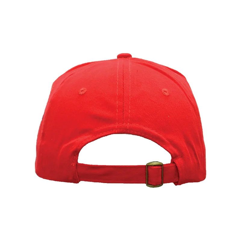Monochrome Cotton 6-Panel Cotton Brush Cap (CP01) - Image 5