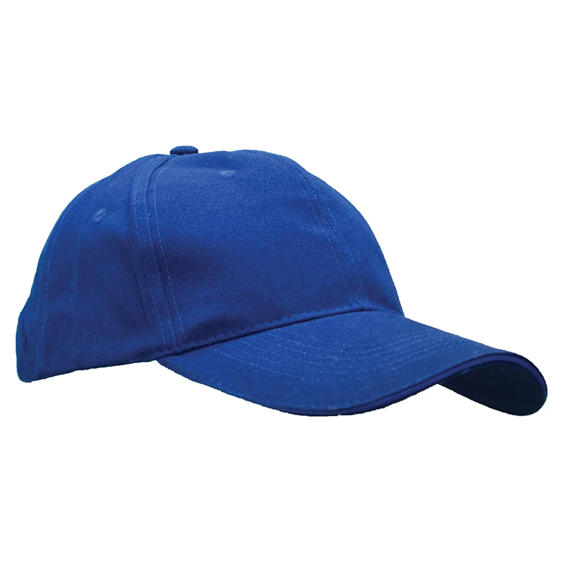 Monochrome Cotton 6-Panel Cotton Brush Cap (CP01) - Image 10