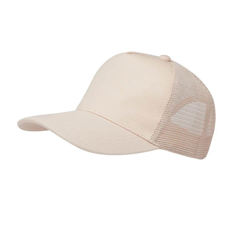 5 Panel Cotton Twill Mesh Trucker Cap (CP03) - Image 4