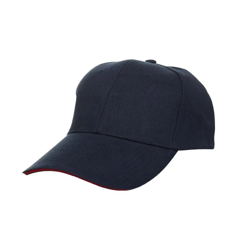 Baseball 6-Panel Cotton Brush Cap (CP03) - Image 10