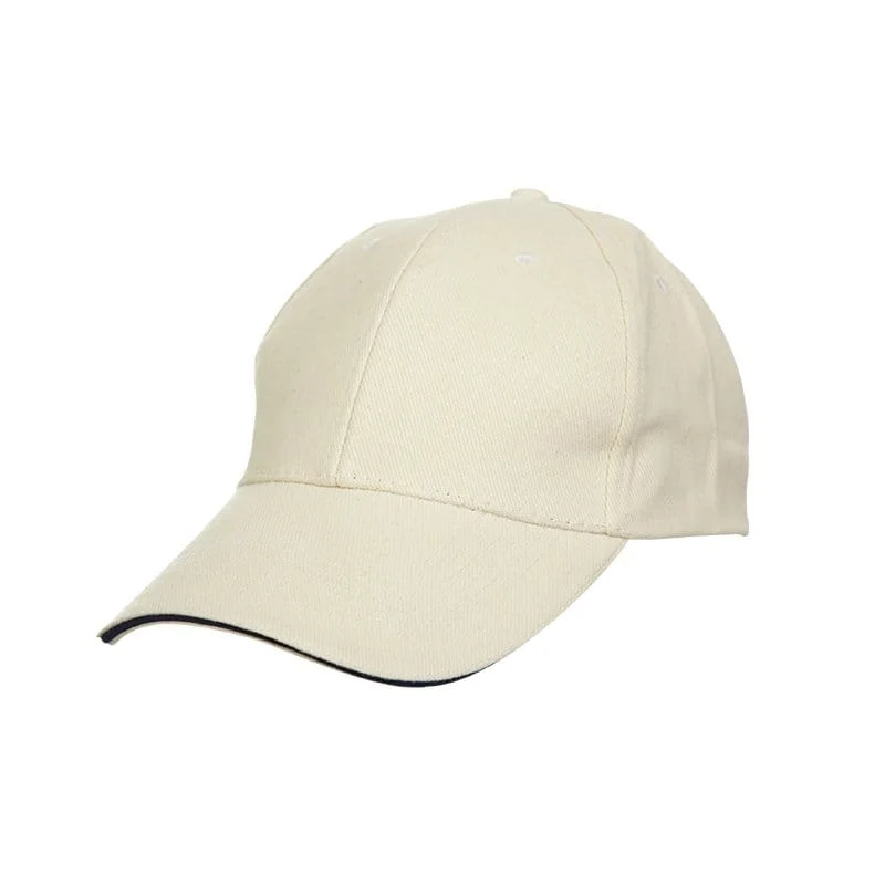 Baseball 6-Panel Cotton Brush Cap (CP03) - Image 8
