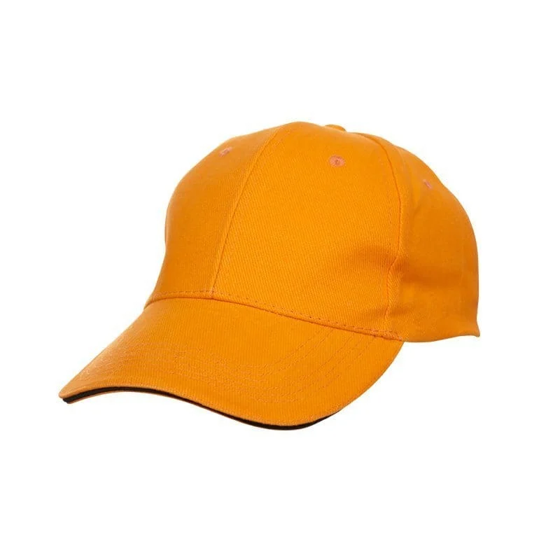 Baseball 6-Panel Cotton Brush Cap (CP03) - Image 6