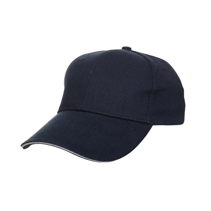 Baseball 6-Panel Cotton Brush Cap (CP03) - Image 5