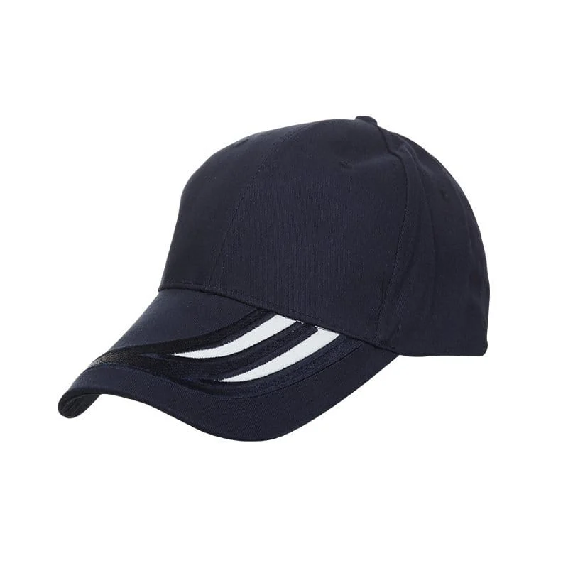 Baseball 6-Panel Cotton Brush Cap (CP14) - Image 6