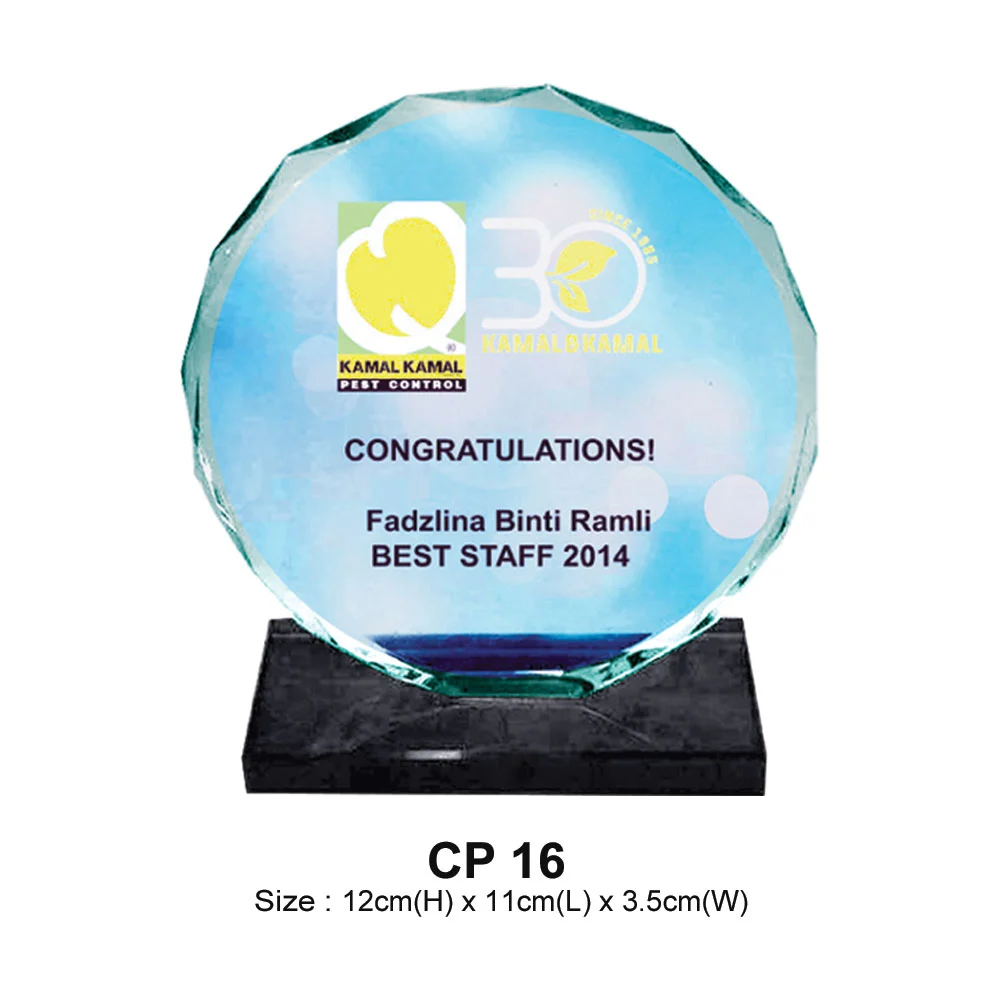 Crystal Plaque (CP16)