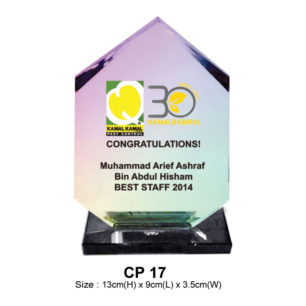 Crystal Plaque (CP17)