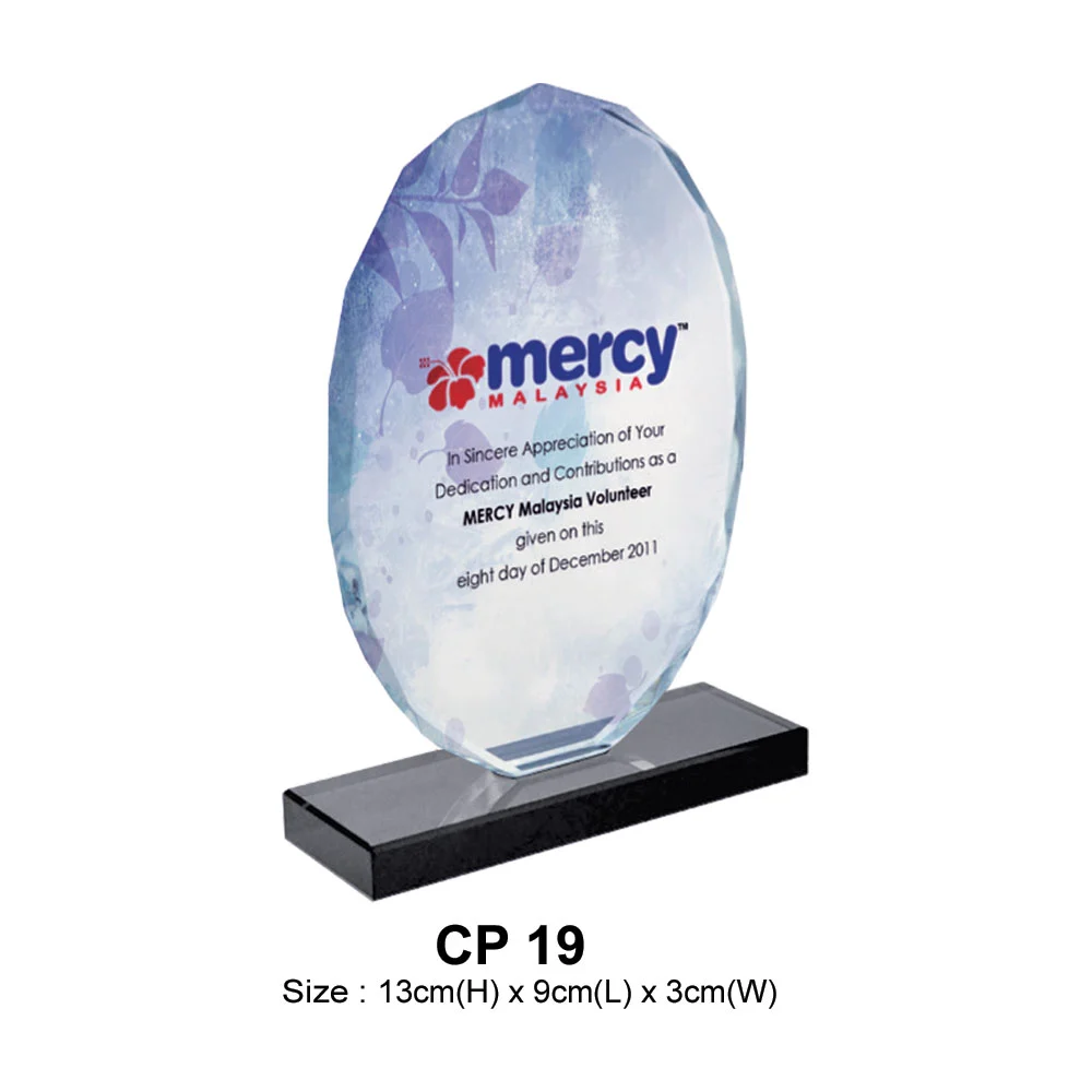 Crystal Plaque (CP19)