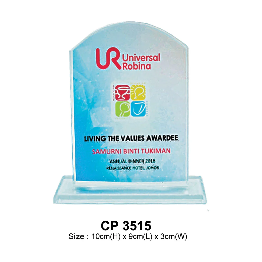 Crystal Plaque (CP3515)