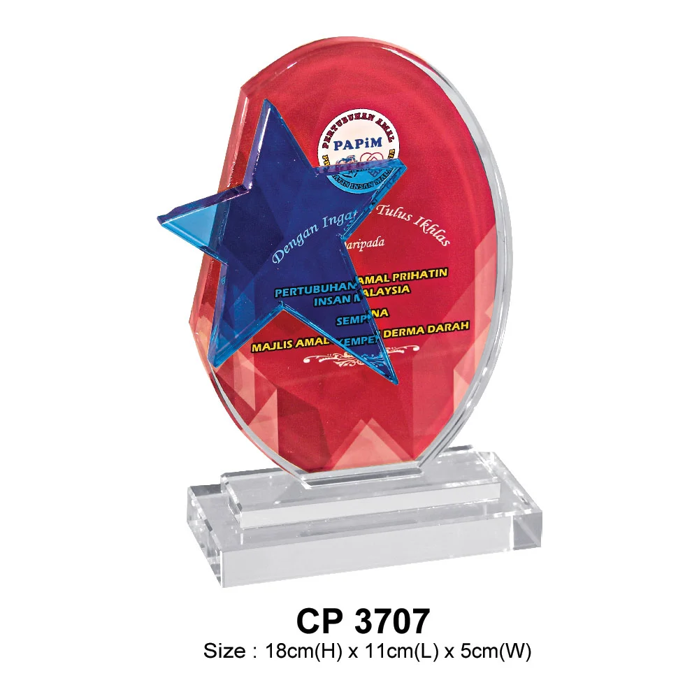 Crystal Plaque (CP3707)