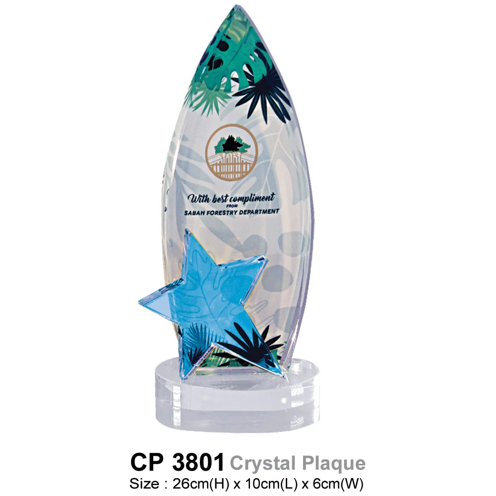 Crystal Plaque (CP3801)