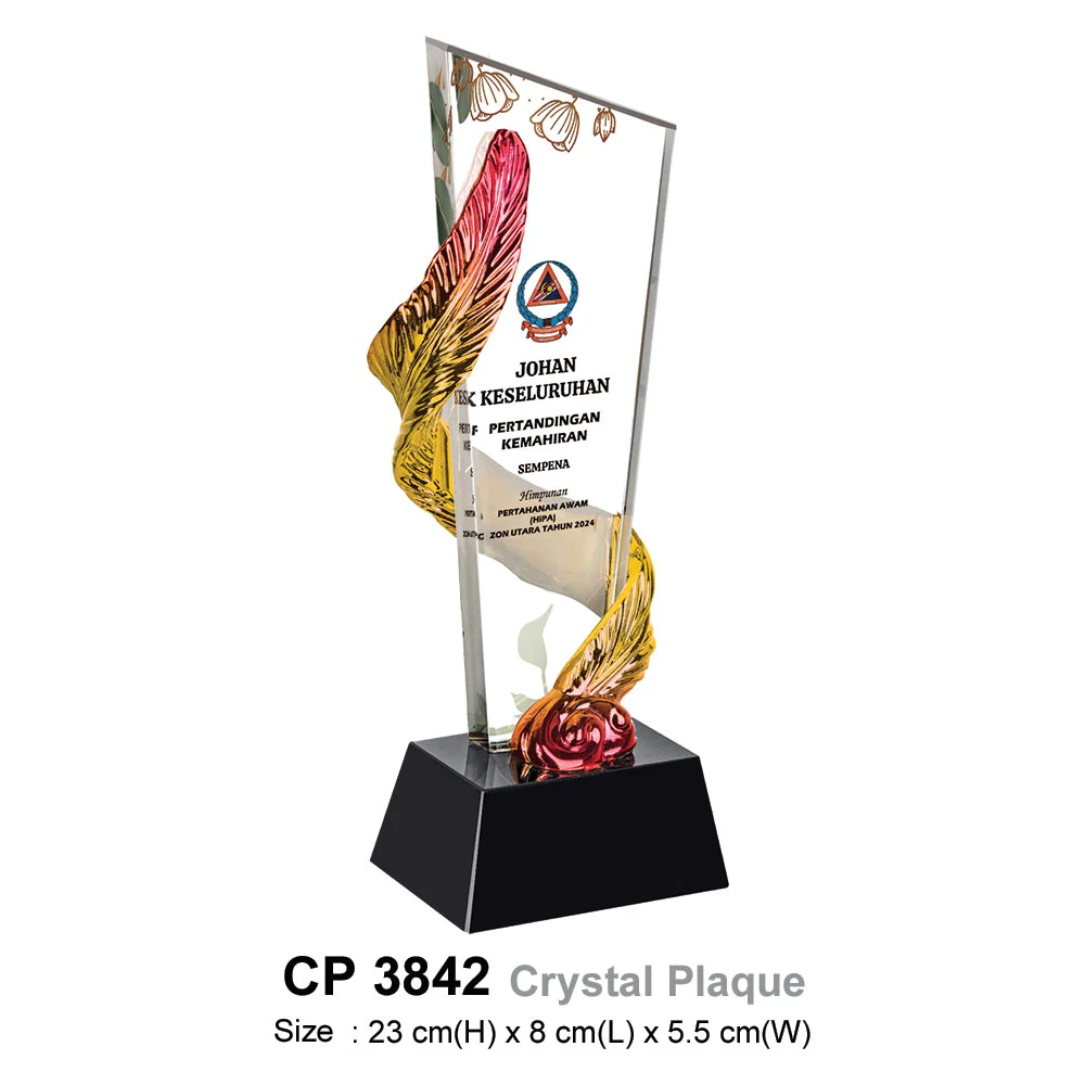 Crystal Plaque (CP3842)