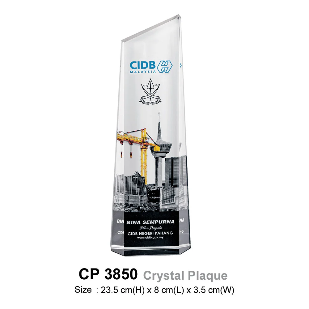Crystal Plaque (CP3850)