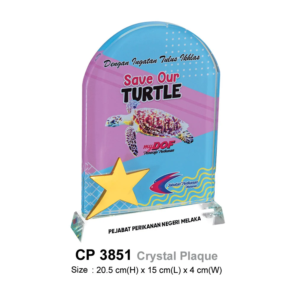 Crystal Plaque (CP3851)