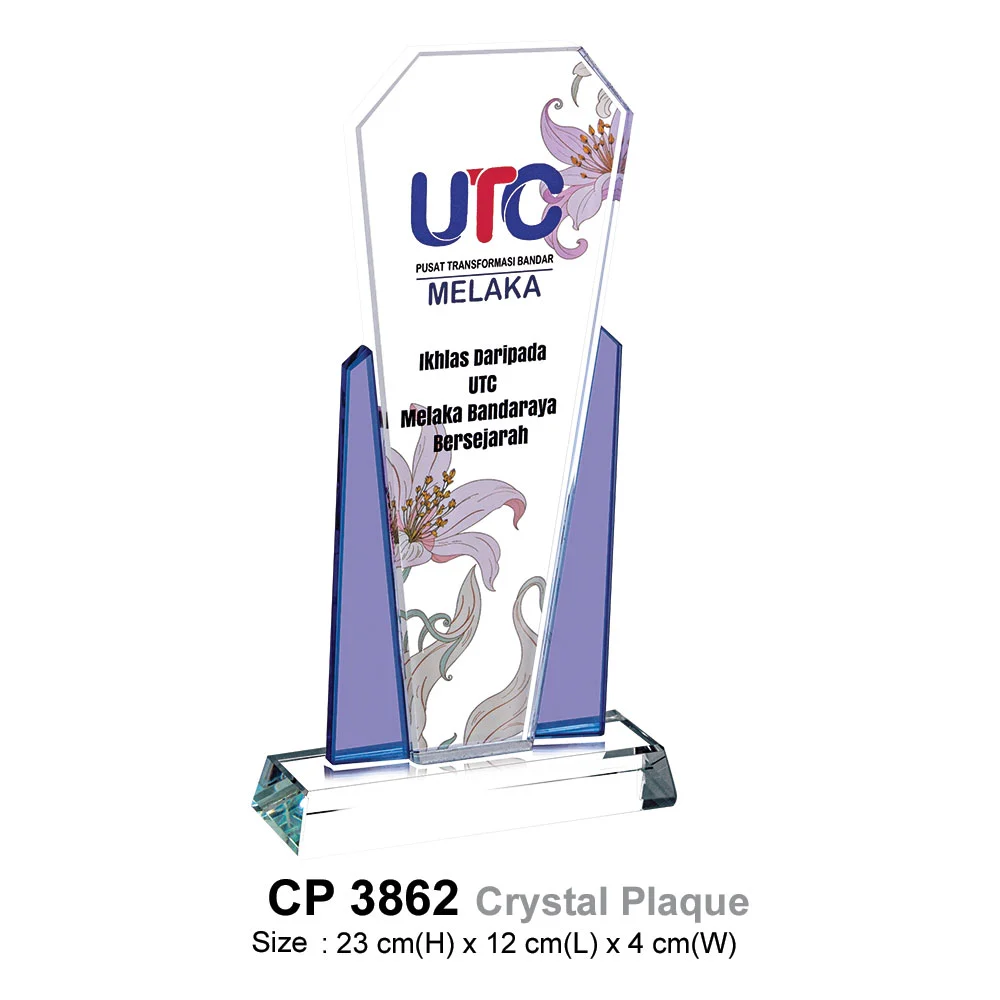 Crystal Plaque (CP3862)