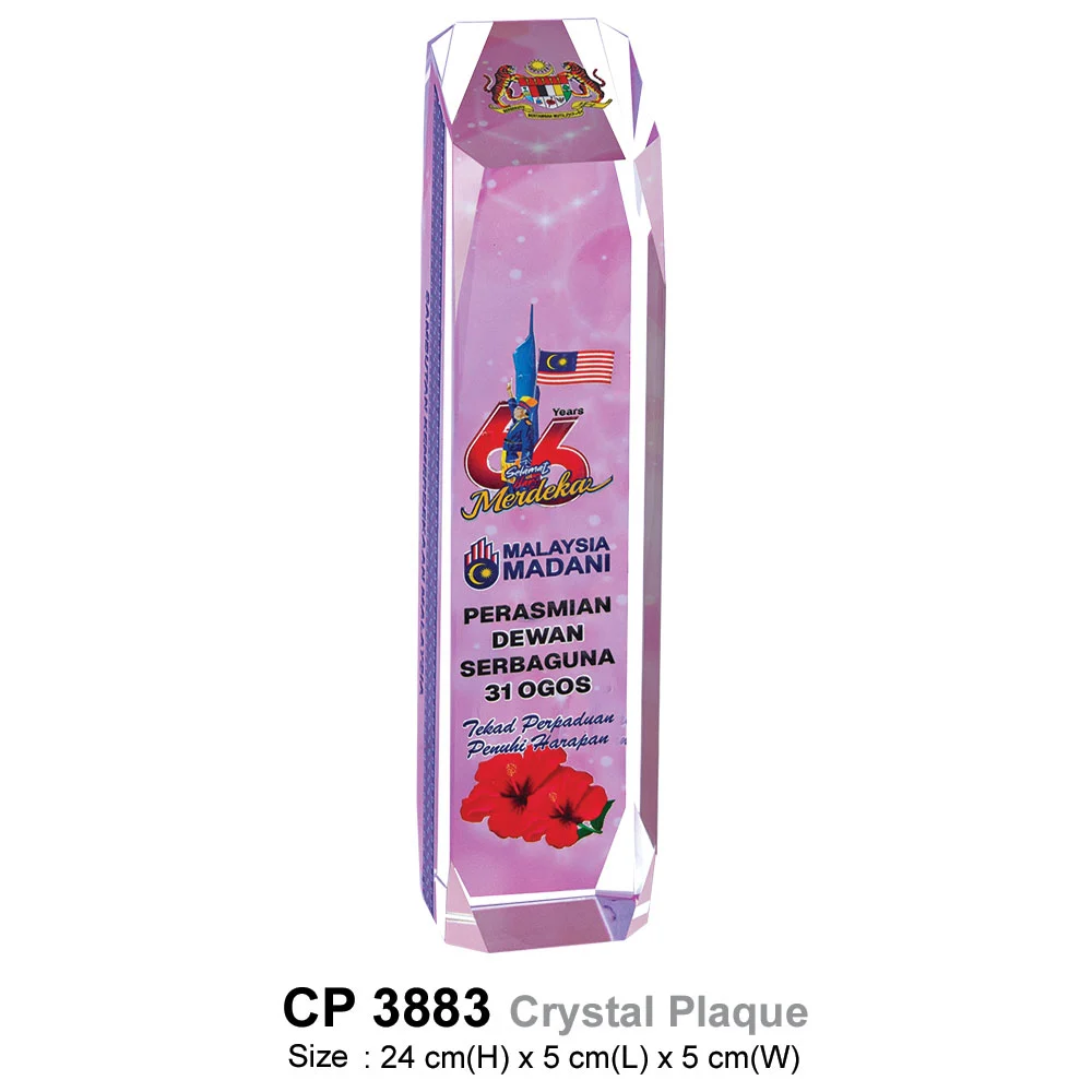 Crystal Plaque (CP3883)