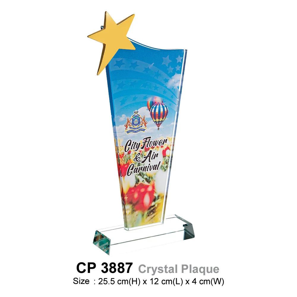 Crystal Plaque (CP3887)