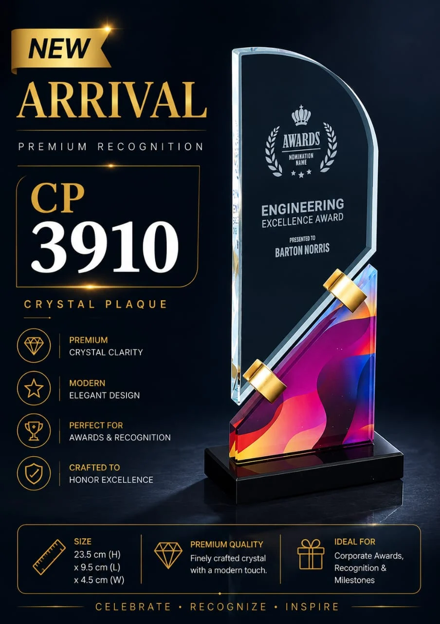Crystal Plaque (CP3910)