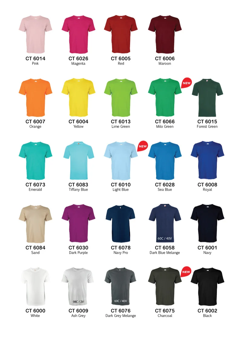 Superior Cotton T-shirt - 180gsm (CT60) - Image 2