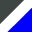 Dark Grey / White / Blue