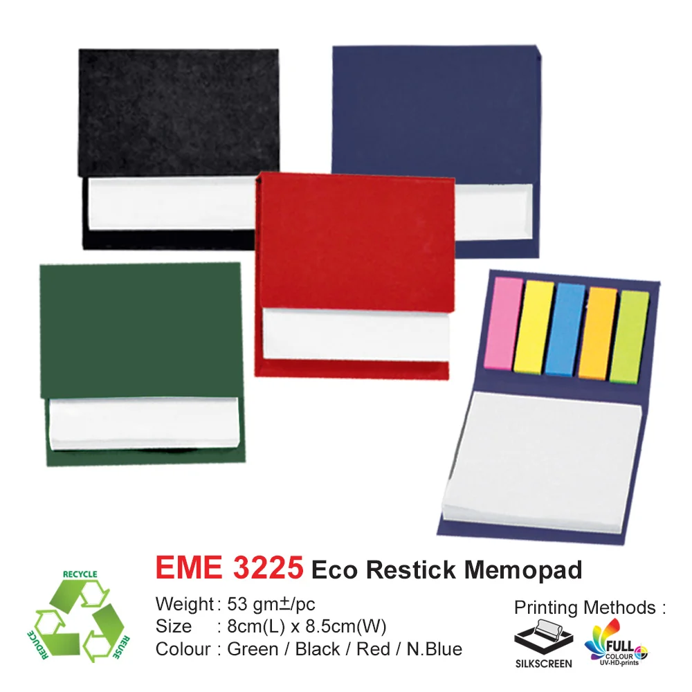 Eco Restick Memopad (EME3225)