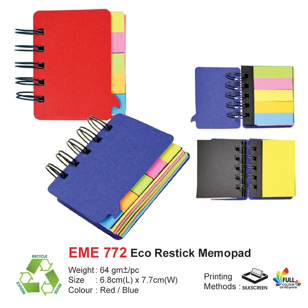 Eco Restick Memopad (EME772)